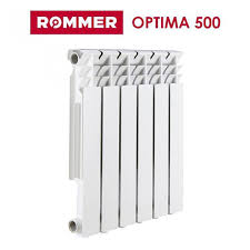Радиатор алюминевый ROMMER Optima 500/80 - 6 секций 