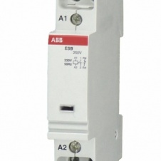 Модульный контактор ESB-20-20 20A AC 220V ABB