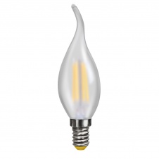 Лампа-LED E14 6W  ВXS38 470Lm 2700К 220V свеча пламя Canyon