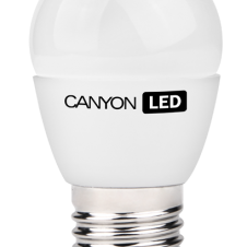 Лампа-LED E27 6W  Р45 494Lm 4000К 220V шарик матовый Canyon