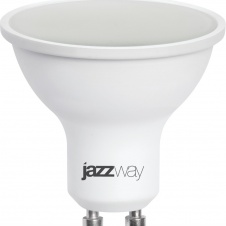 Лампа-LED GU10 7W 5000K 500Lm 230V Jazzway уп50