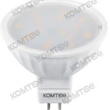 Лампа СДЛп-MR16-5-220-840-120-GU5.3 LED 380Lm  КОМТЕХ