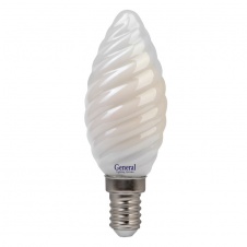 Лампа-LED E14 7W 2700 СTS(свеча витая) General Lighting
