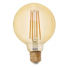 Лампа-LED E27 8W 2700 GOLDEN-G95S Золотая  General Lighting