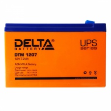 Батарея аккумуляторная 12В 7А.ч. Delta DTM 1207