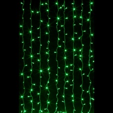 Гирл LED RB-OLDCL625-TG-E световой занавес зеленый 625LED 2,5х1,5м уличн